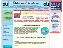 Tablet Screenshot of christliche-unternehmen.de
